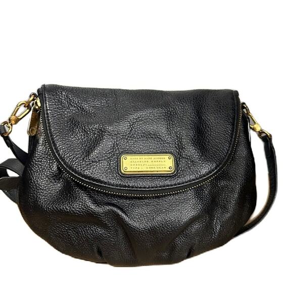 Excellent Marc Jacobs Iconic Medium Natasha Style Black Crossbody Bag - Picture 1 of 13